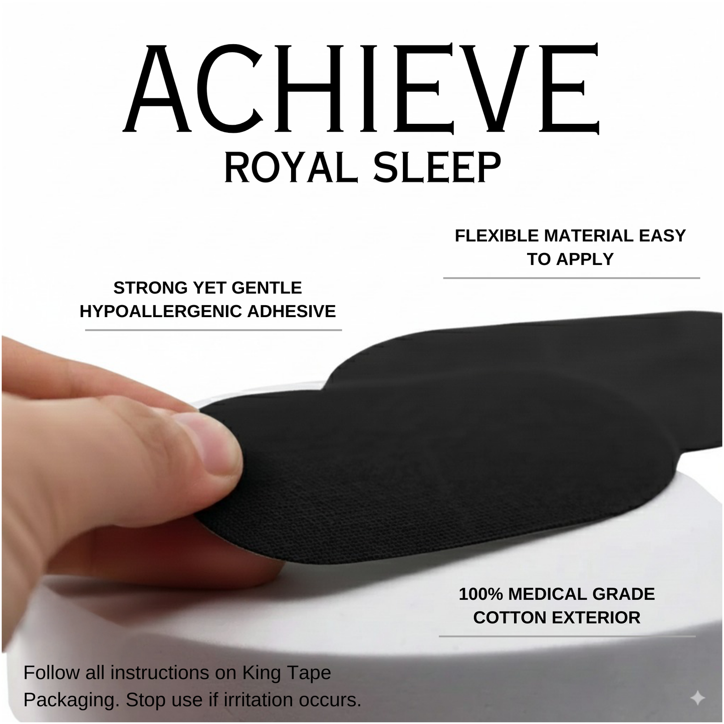 King Mouth Tape - For Sleep - Queen Tape