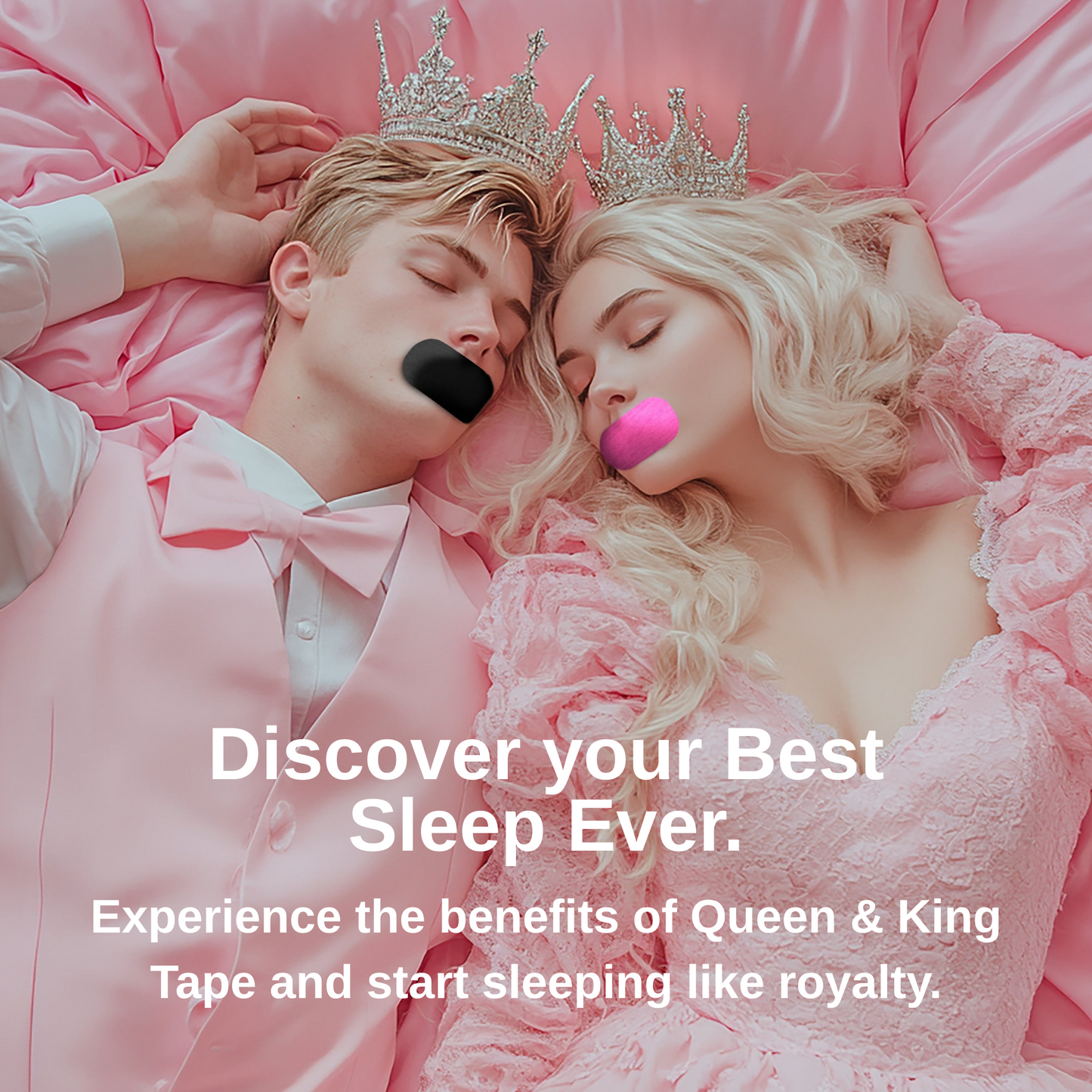 King & Queen Tape Combo - Mouth Tape - Queen Tape