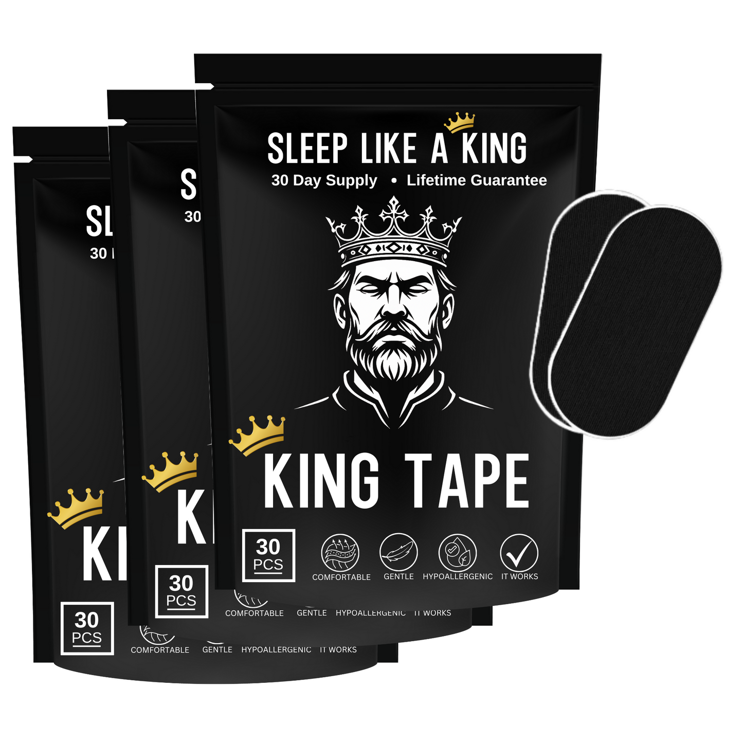 King Mouth Tape - For Sleep - Queen Tape