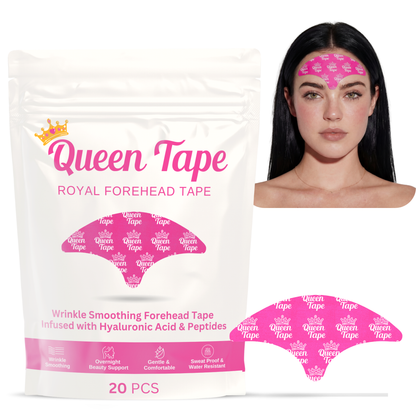 Queen Royal Forehead Tape - Wrinkle Smoothing (20 pcs)