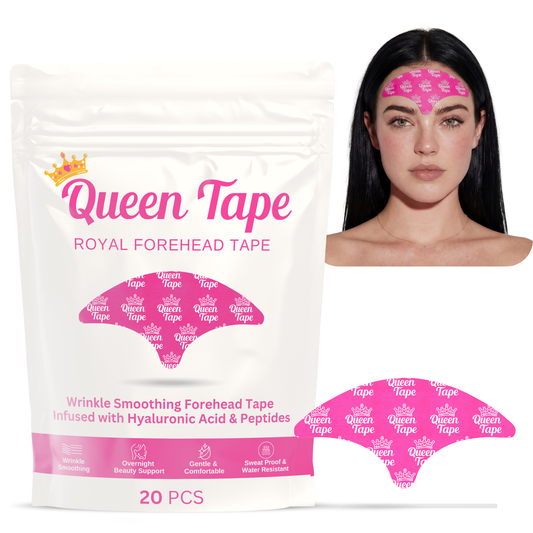 Queen Royal Forehead Tape - Wrinkle Smoothing (20 pcs)