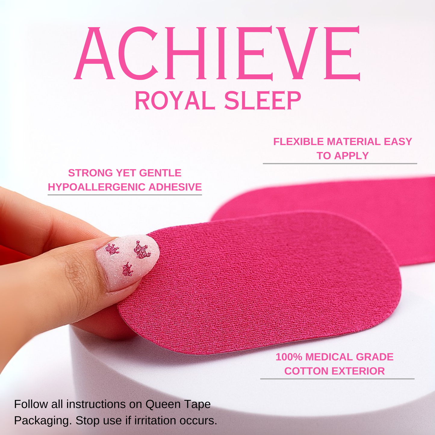 Queen Mouth Tape - For Sleep - Queen Tape