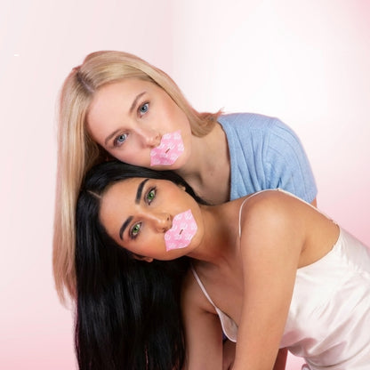 Hydrating Plumping Collagen Mouth Tape - Crown Blush