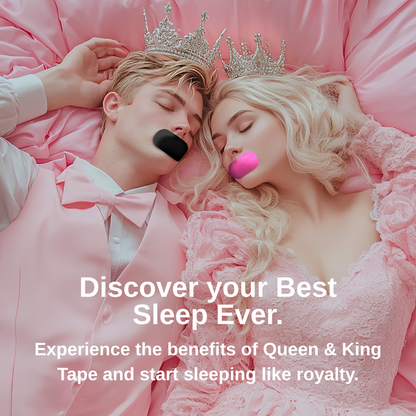 King & Queen Tape Combo - Mouth Tape - Queen Tape
