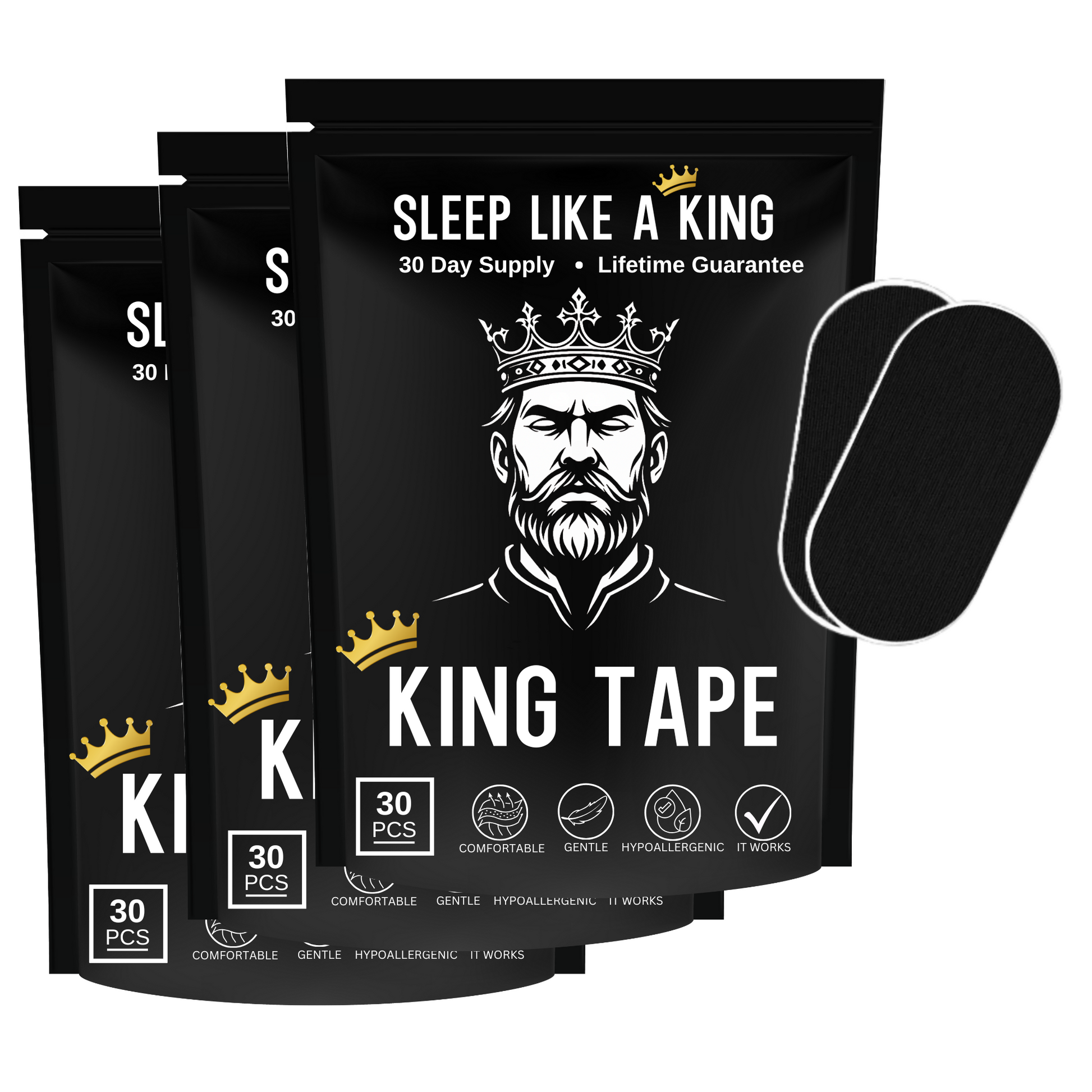 King Mouth Tape - For Sleep - Queen Tape
