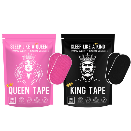 King & Queen Tape Combo - Mouth Tape - Queen Tape
