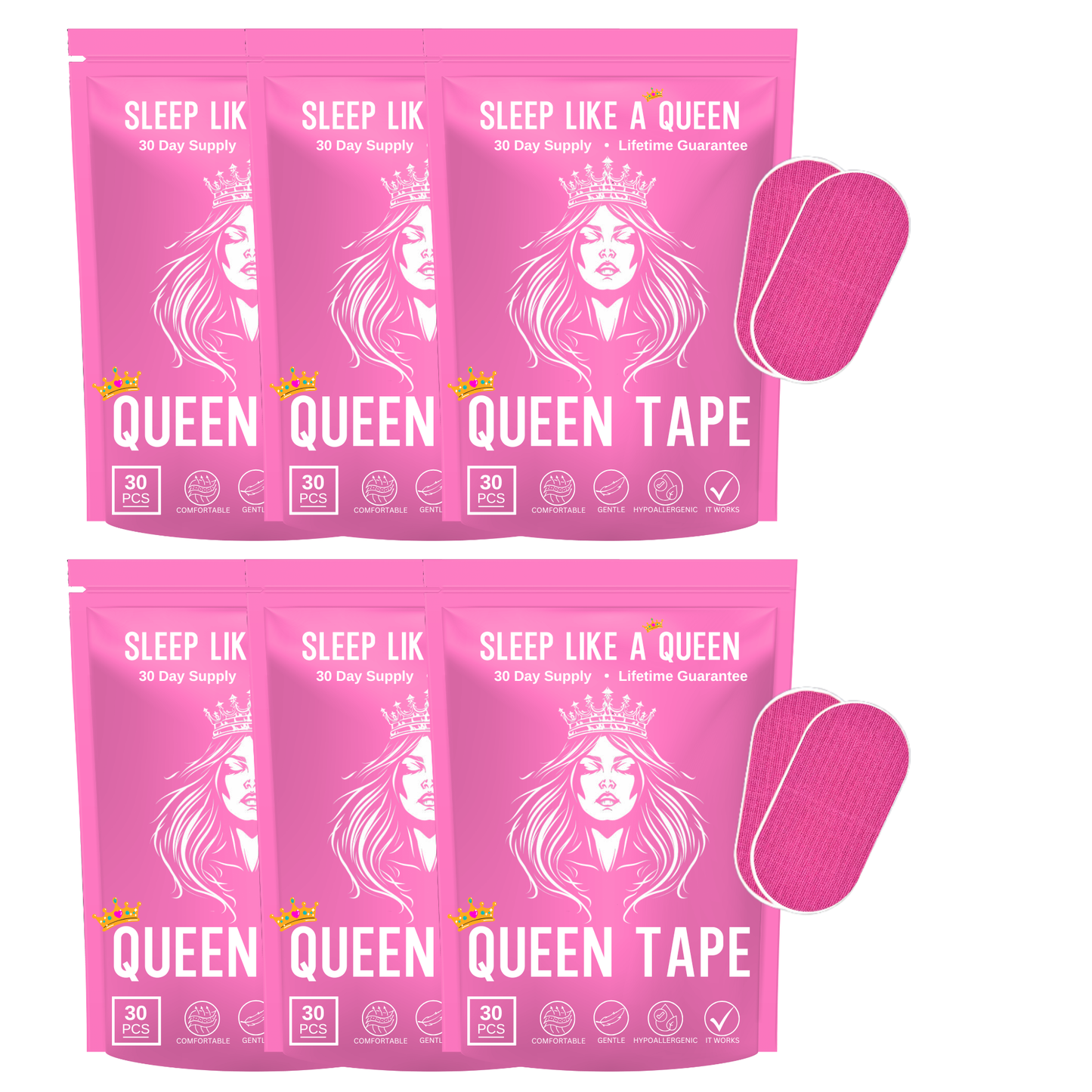 Queen Mouth Tape - For Sleep