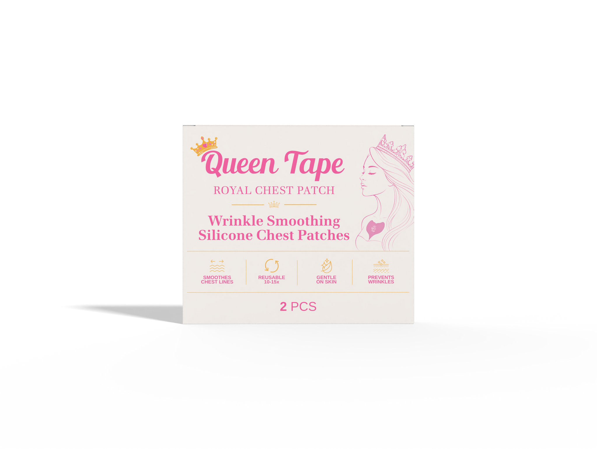 Queen Royal Chest Patches wrinkle smoothing