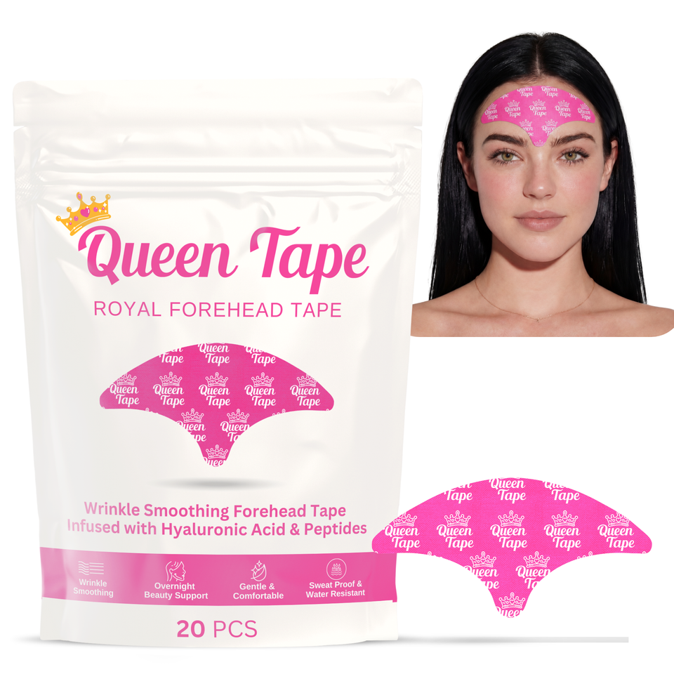 Queen Royal Forehead Tape - Wrinkle Smoothing (20 pcs)