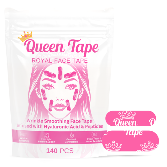 Queen Royal Face Tape Wrinkle Smoothing Targeted - 140 Pieces 2 sizes